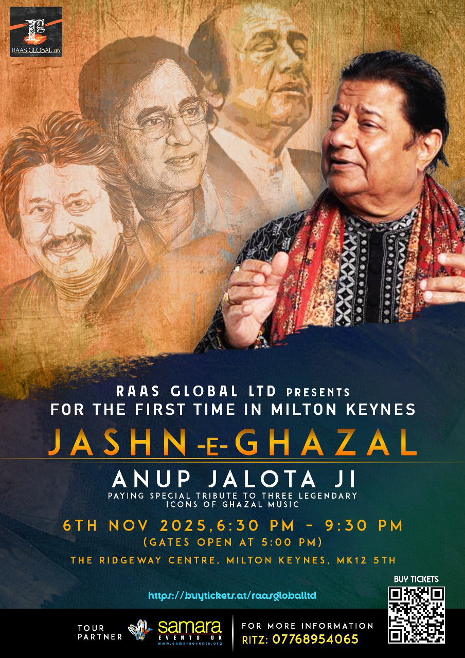 Jashn-E-Ghazal - Anup Jalota Live in Concert at Milton Keynes